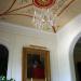EntrancehallceilingpaintedwithToscanispiredfriezesandachitecturaleffects